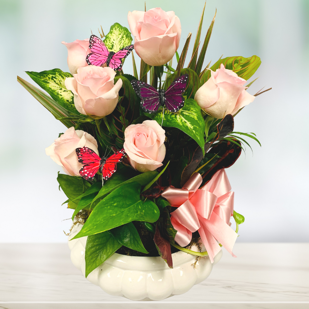 Flower Delivery Florist Funeral Sympathy Naples Butterfly Garden