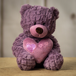 10" Rose N' Violet Bear Pair