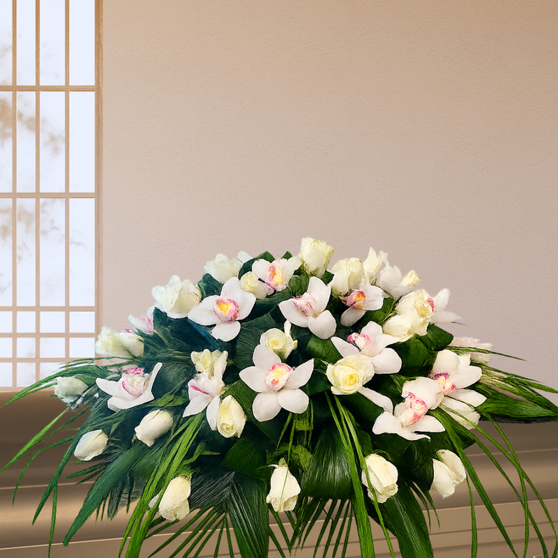 Tranquility Tribute Casket Spray