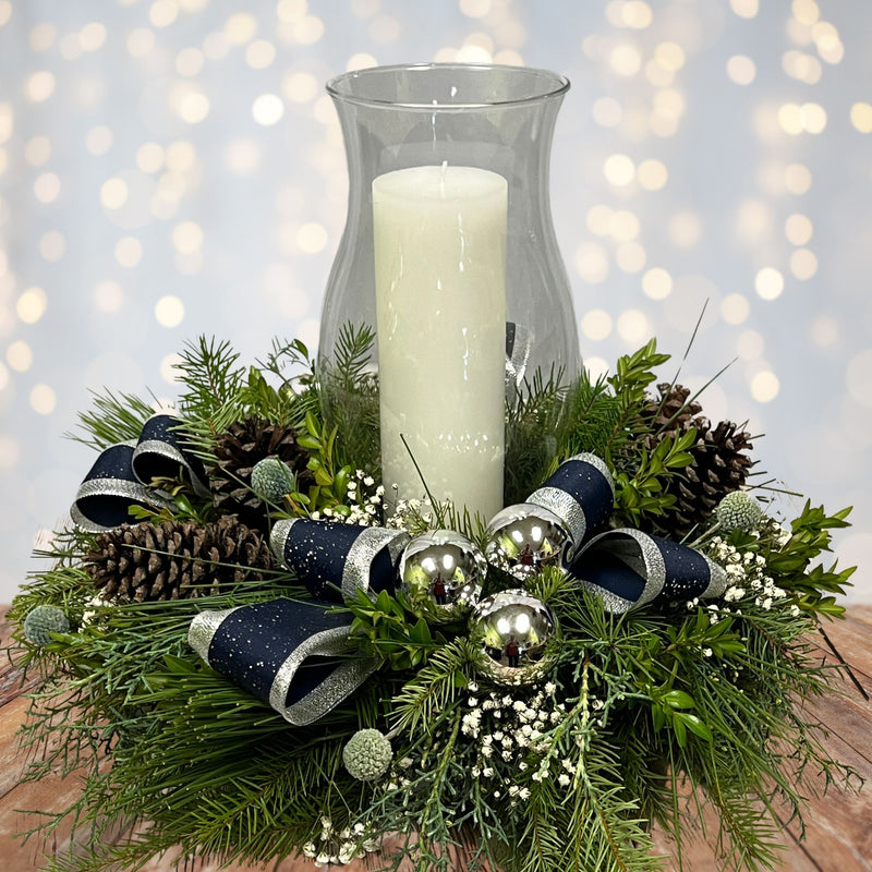 Frosted Glow Centerpiece