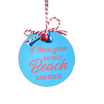 Beachy Ornament Disk