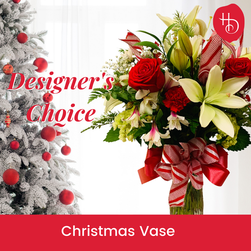 Designer's Choice Christmas Vase