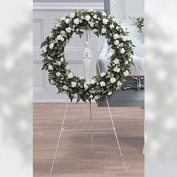 Flower Delivery Florist Funeral Sympathy Naples Eternal Adoration Wreath